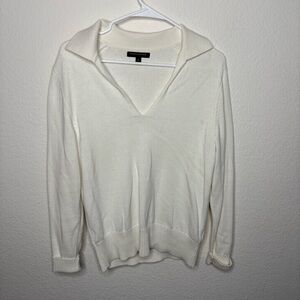 Banana Republic slouchy Collared sweater